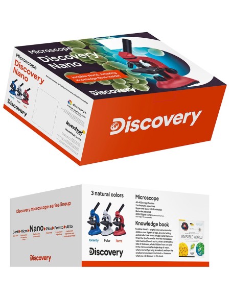 Discovery Nano Gravity Microscope with book
