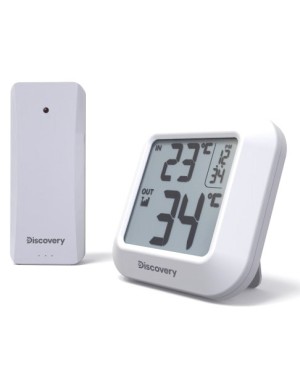 Stazione meteorologica con orologio Discovery Report W20