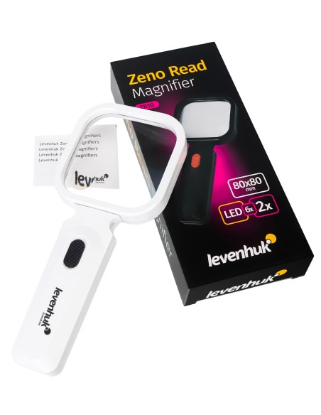 Lente d’ingrandimento Levenhuk Zeno Read ZR10 bianca