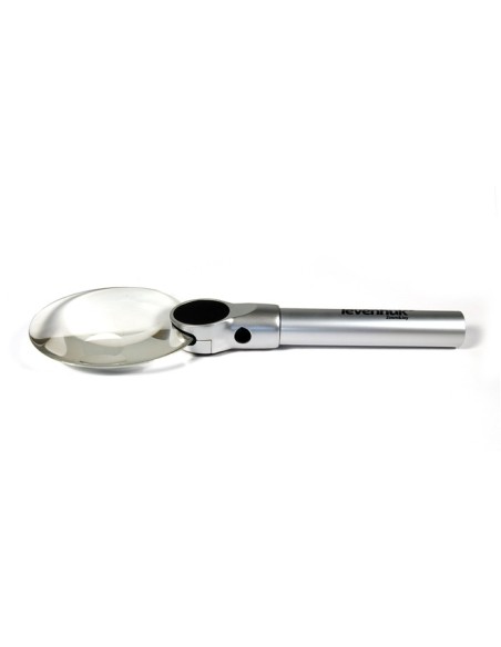 Lente d’ingrandimento Levenhuk Zeno 400 LED, 2/4x, 88/21 mm, metallo