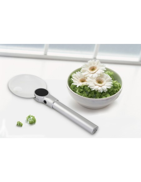 Lente d’ingrandimento Levenhuk Zeno 400 LED, 2/4x, 88/21 mm, metallo