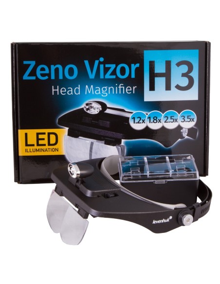 Lente d’ingrandimento frontale Levenhuk Zeno Vizor H3
