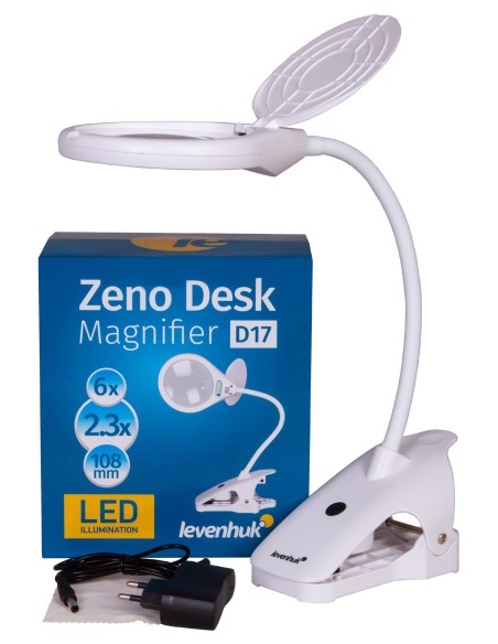 Lente d’ingrandimento Levenhuk Zeno Desk D17