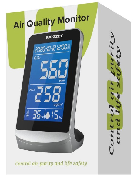 Monitor della qualità dell’aria Levenhuk Wezzer Air PRO DM40