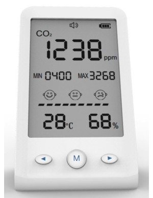 Monitor della qualità dell’aria Levenhuk Wezzer Air MC10 2