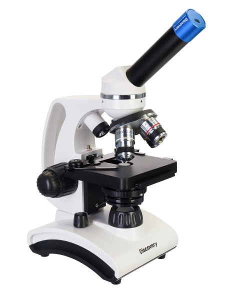 Microscopio digitale Discovery Atto Polar con libro