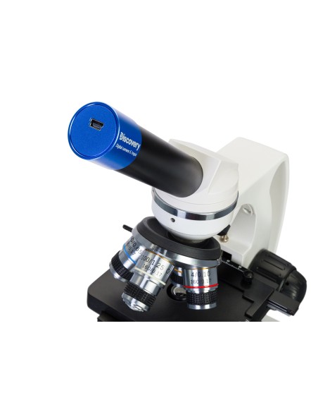 Microscopio digitale Discovery Atto Polar con libro