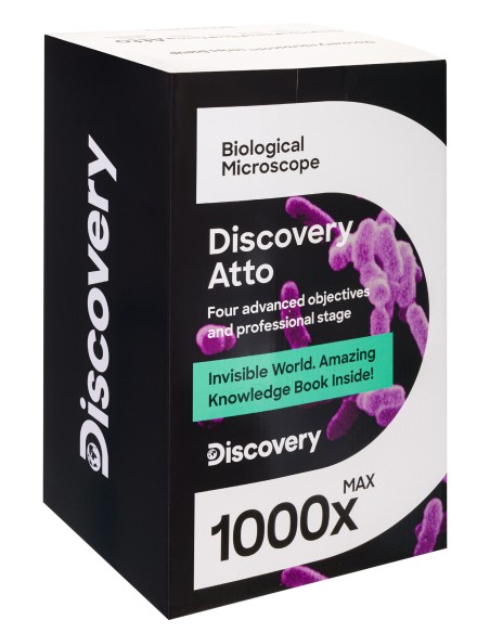Microscopio digitale Discovery Atto Polar con libro